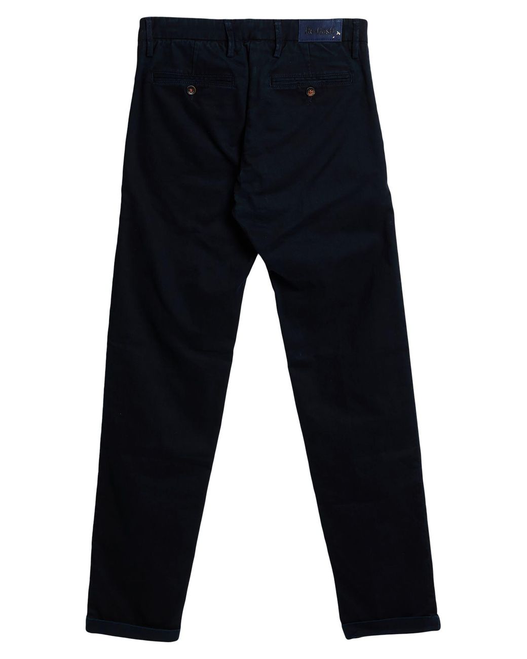 RE_HASH Blue Midnight Pants Cotton, Elastane for men