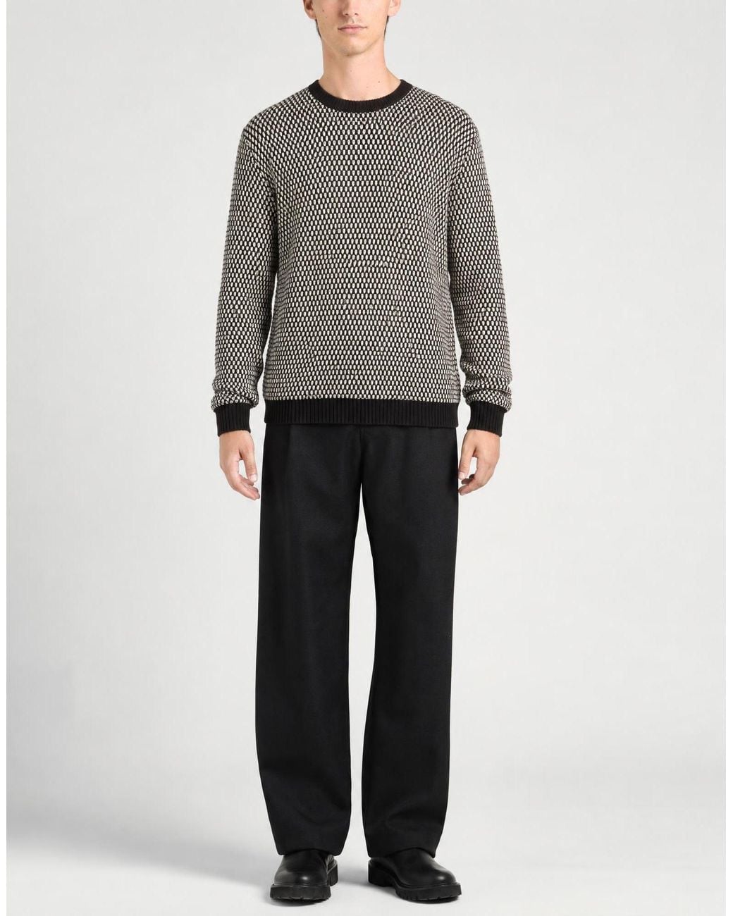 Camisa Truzzi de hombre de color Gray