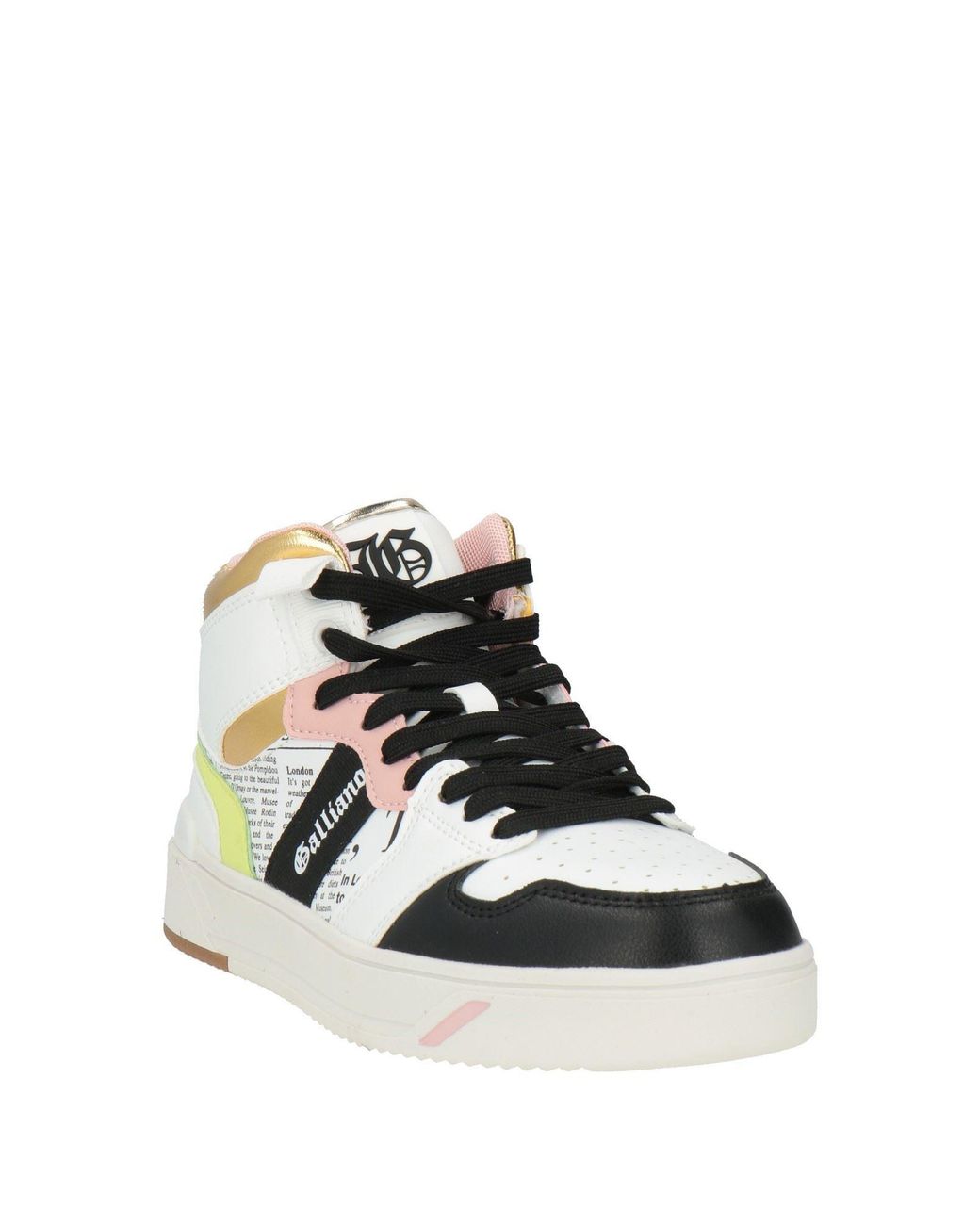 John Galliano White Trainers