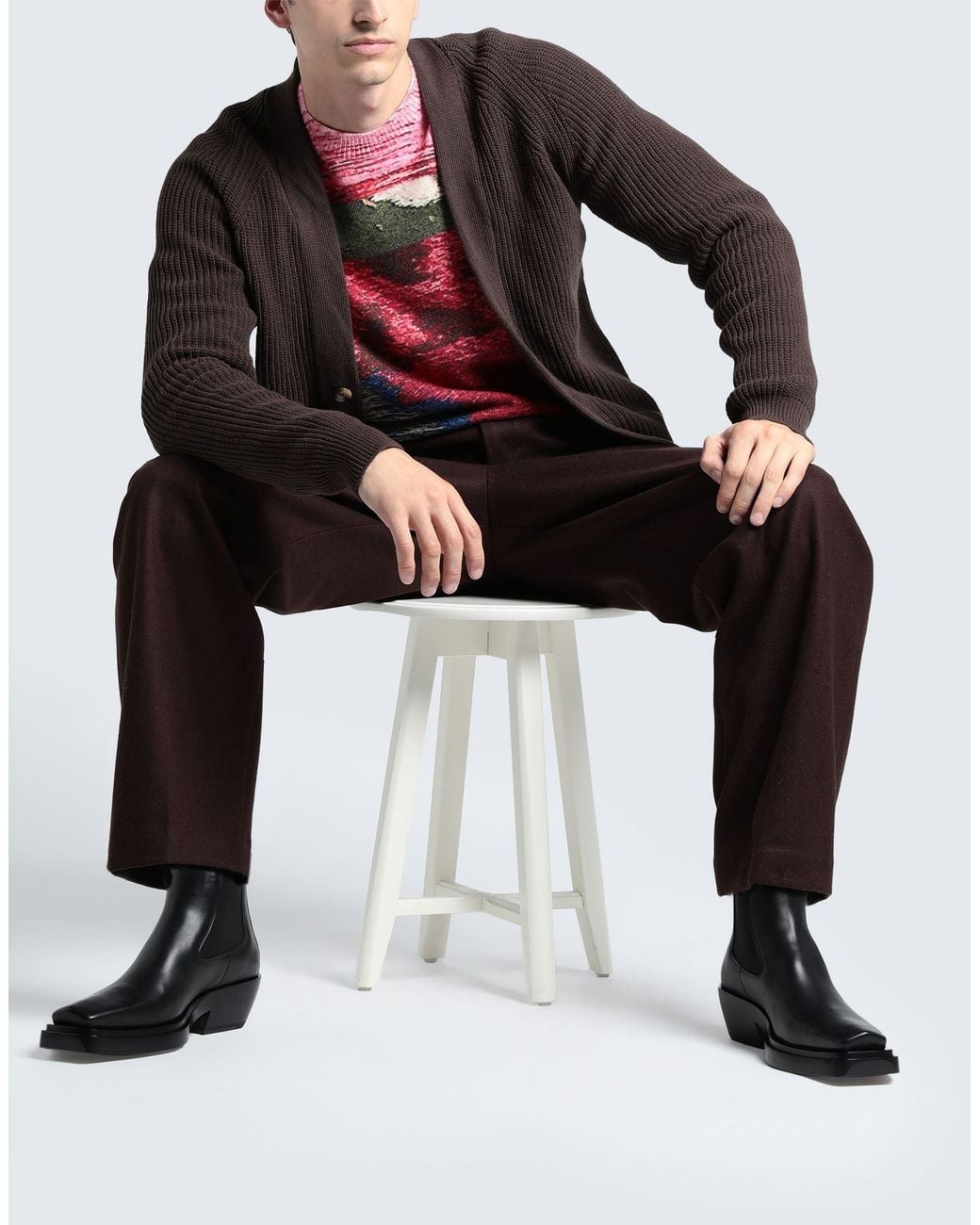 Dunhill Pink Sweater for men