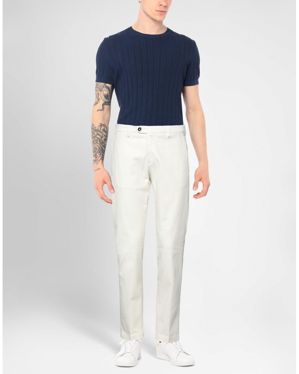 Briglia 1949 White Trouser for men