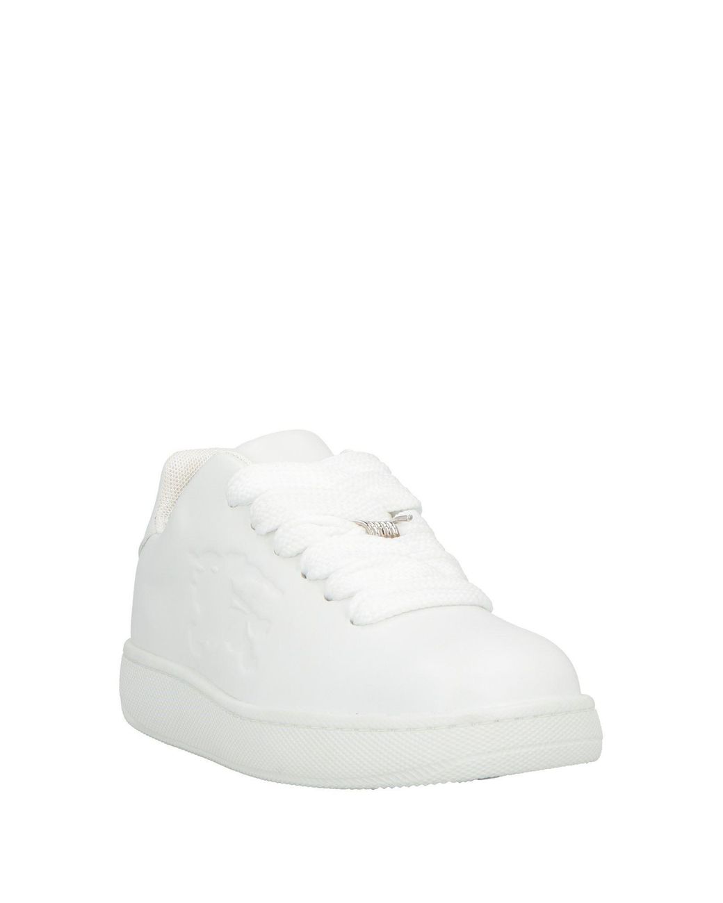 Burberry White Sneakers Leather for men