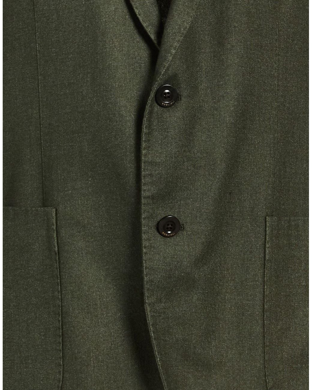 Boglioli Green Blazer for men