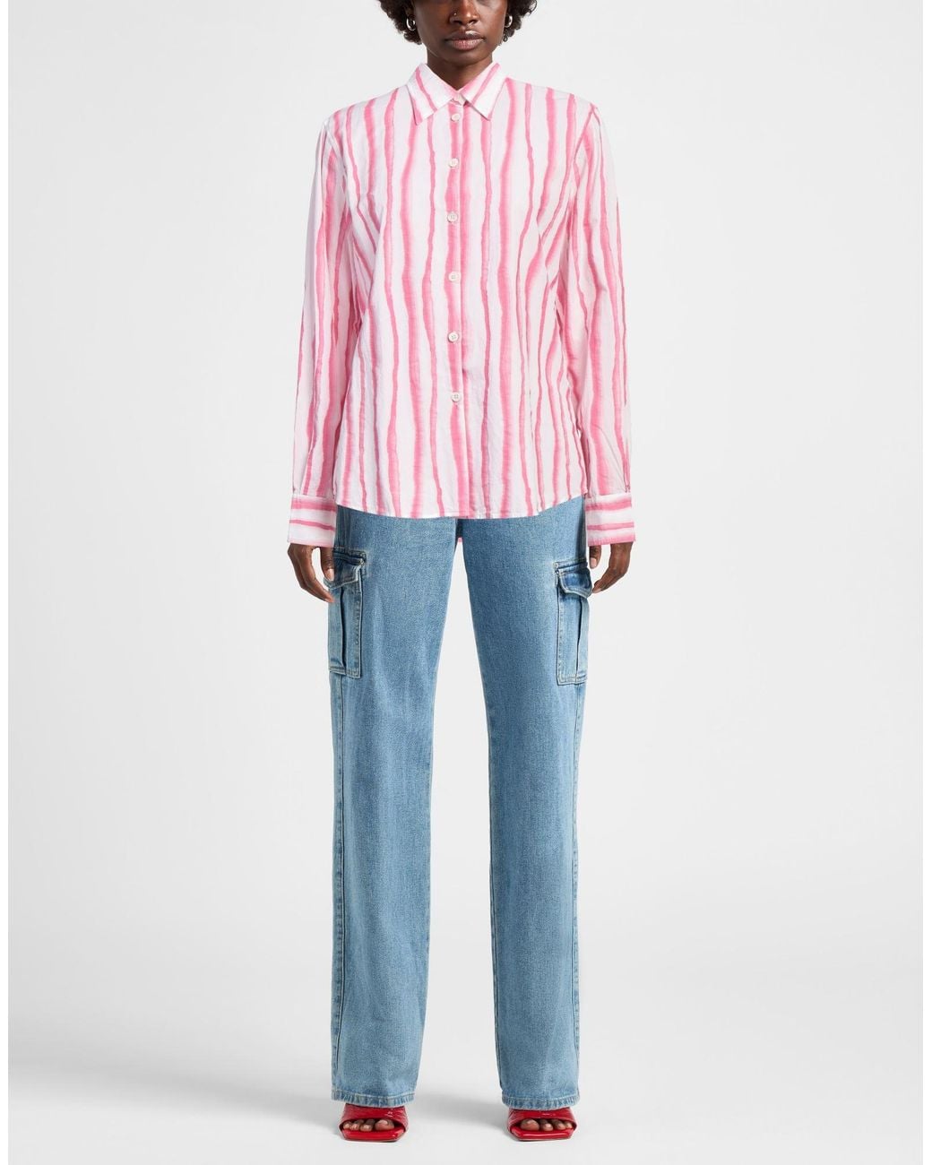 Massimo Alba Pink Shirt Cotton