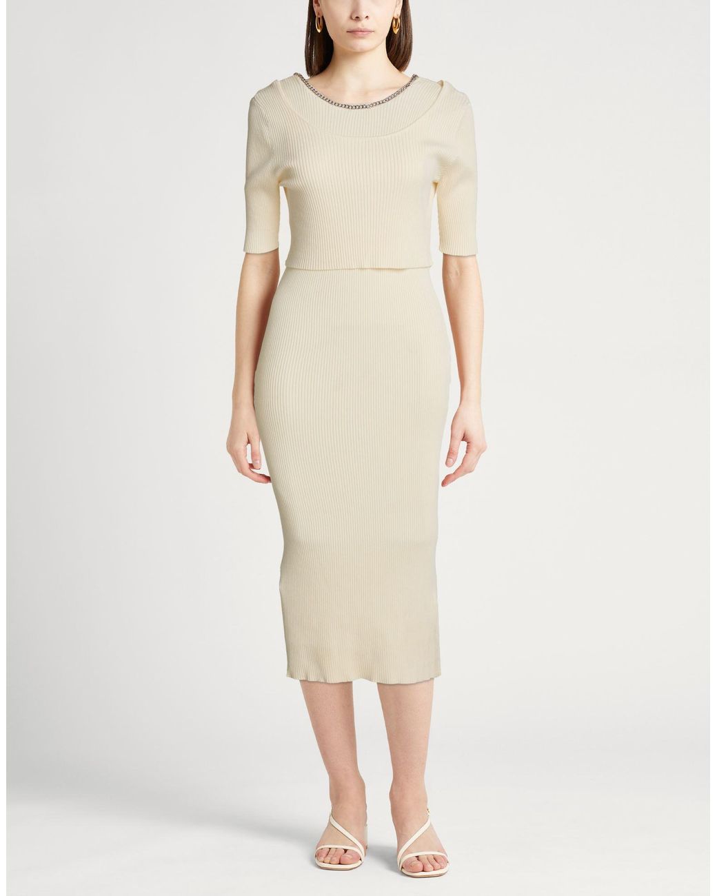 Liu Jo Natural Midi Dress