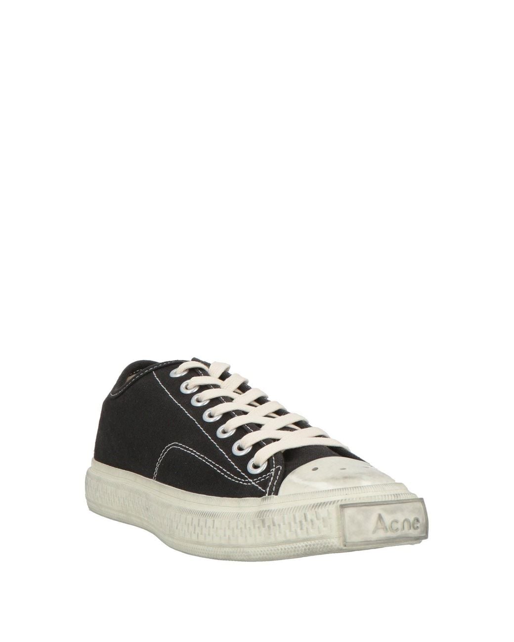 Acne Black Trainers