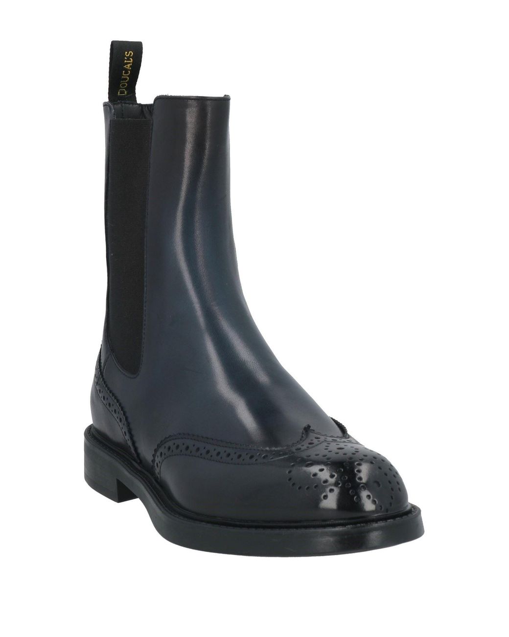 Doucal's Black Bruges Ankle Boots Leather