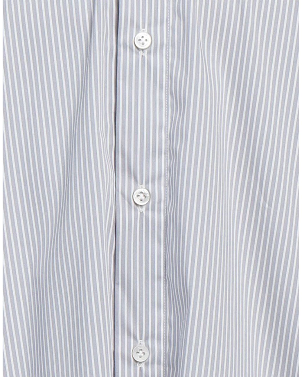 Fedeli Blue Shirt Cotton, Polyamide, Elastane for men