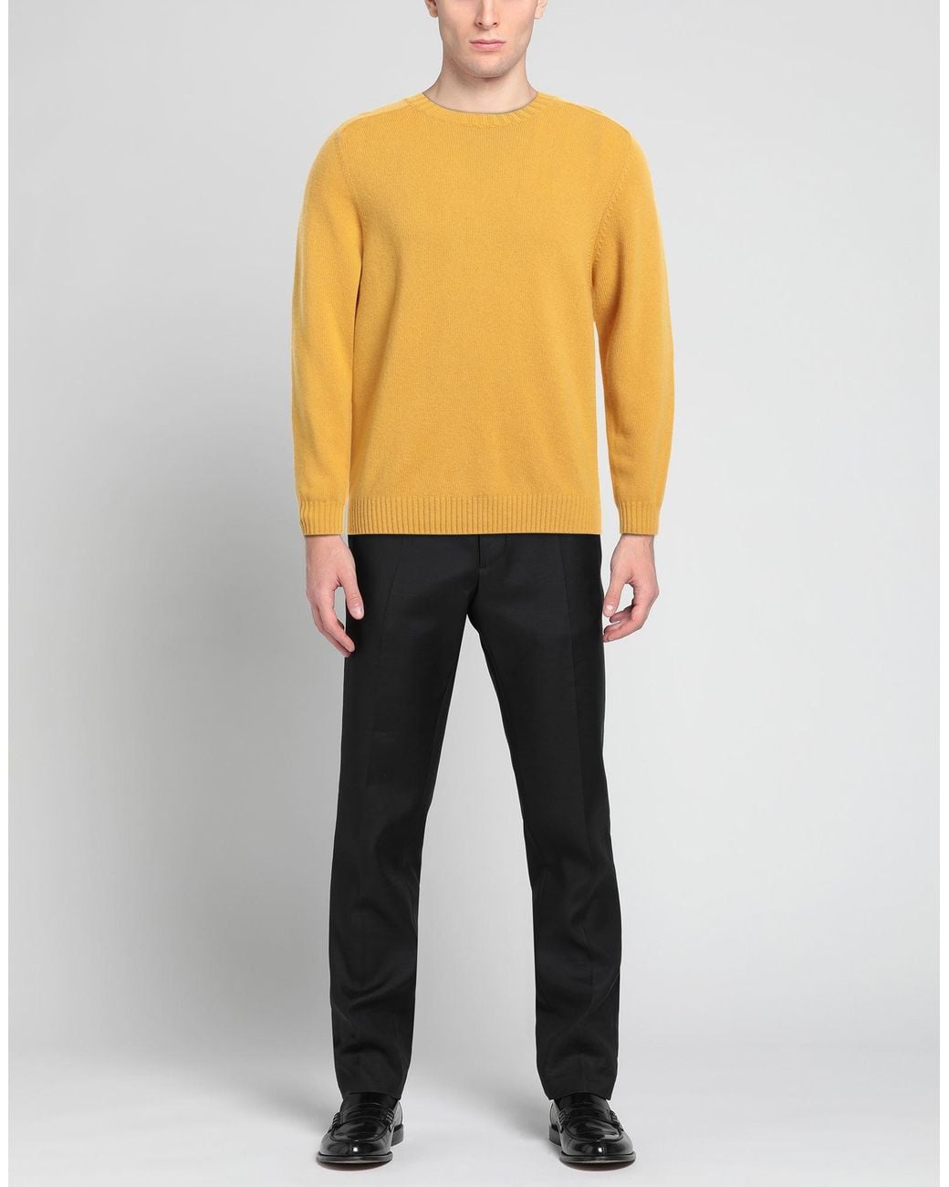 Heritage Yellow Jumper for men