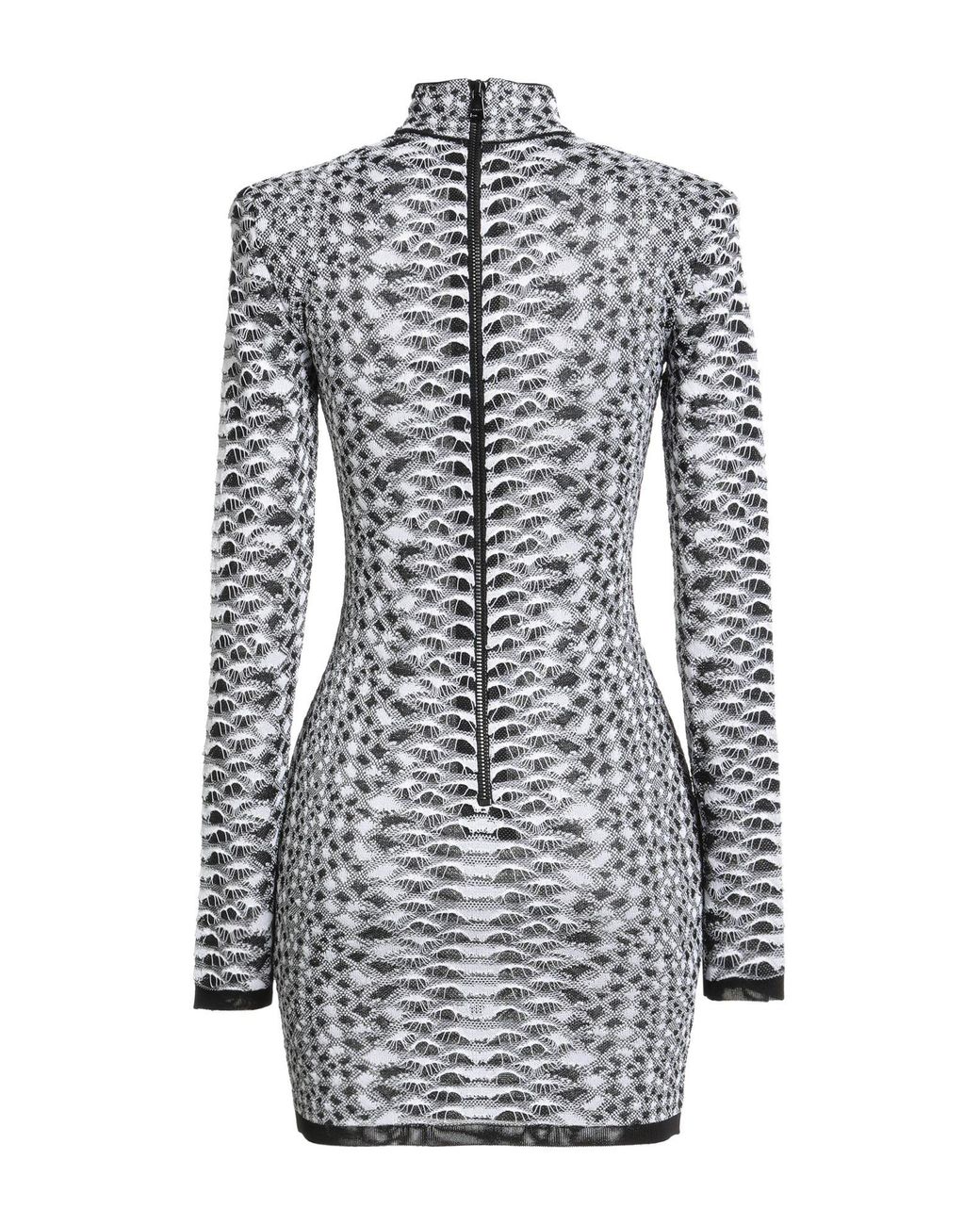Balmain Black Mini Dress