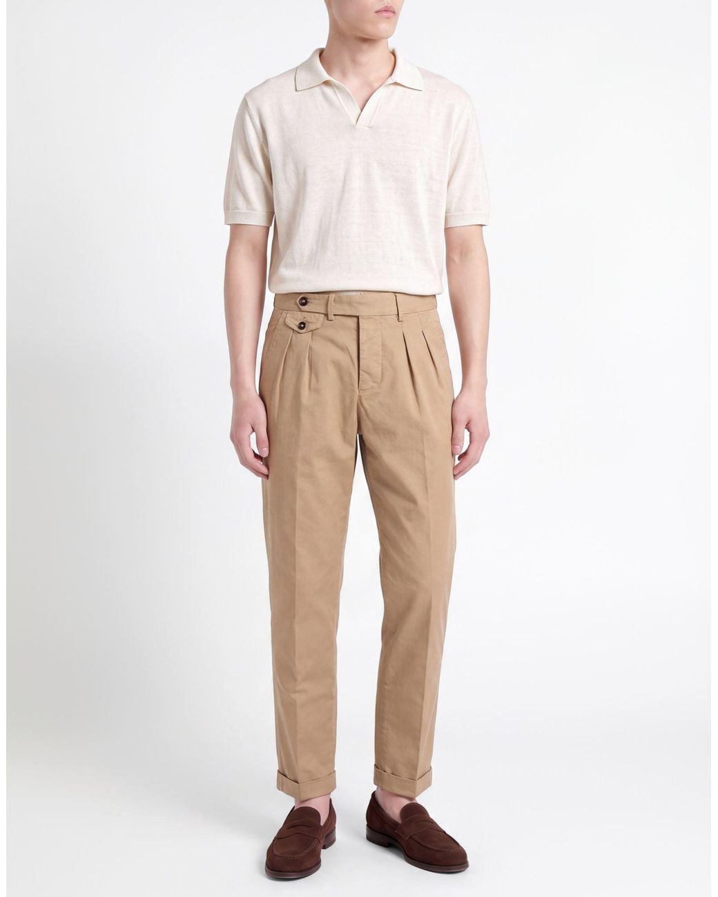 Manuel Ritz Natural Trouser for men