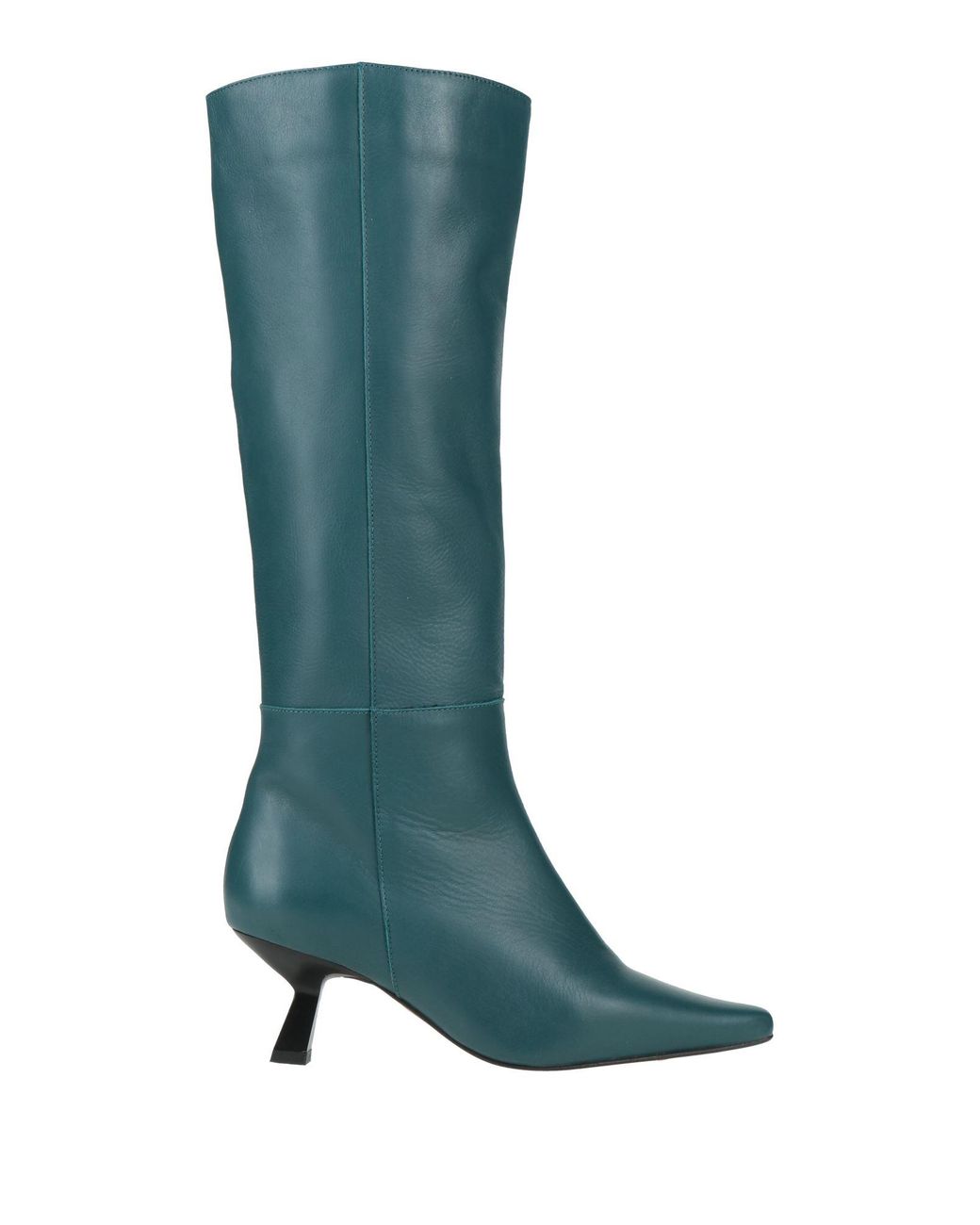 Angel Alarcon Green Boot Leather