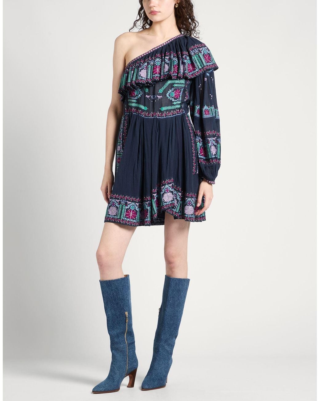 Isabel Marant Blue Mini Dress
