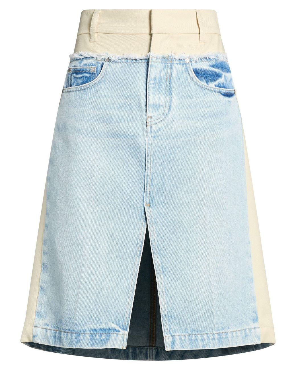Stella McCartney Blue Denim Skirt