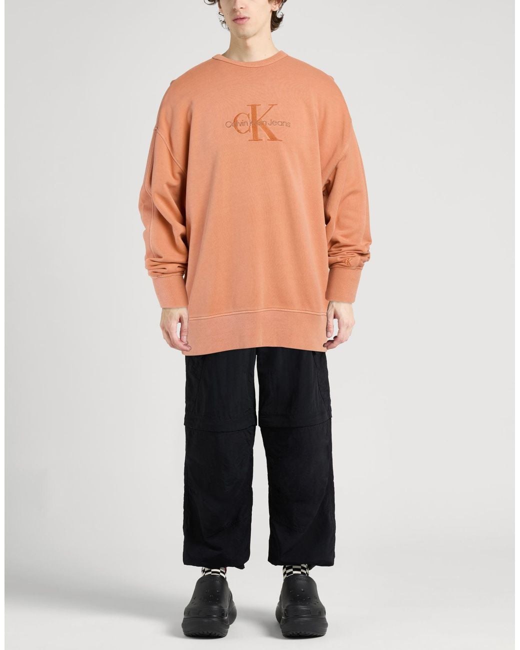 Calvin Klein Orange Sweatshirt for men