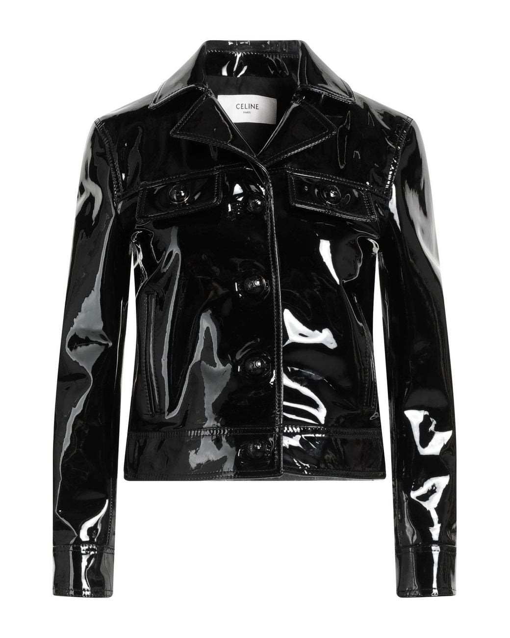 Céline Black Jacket Lambskin