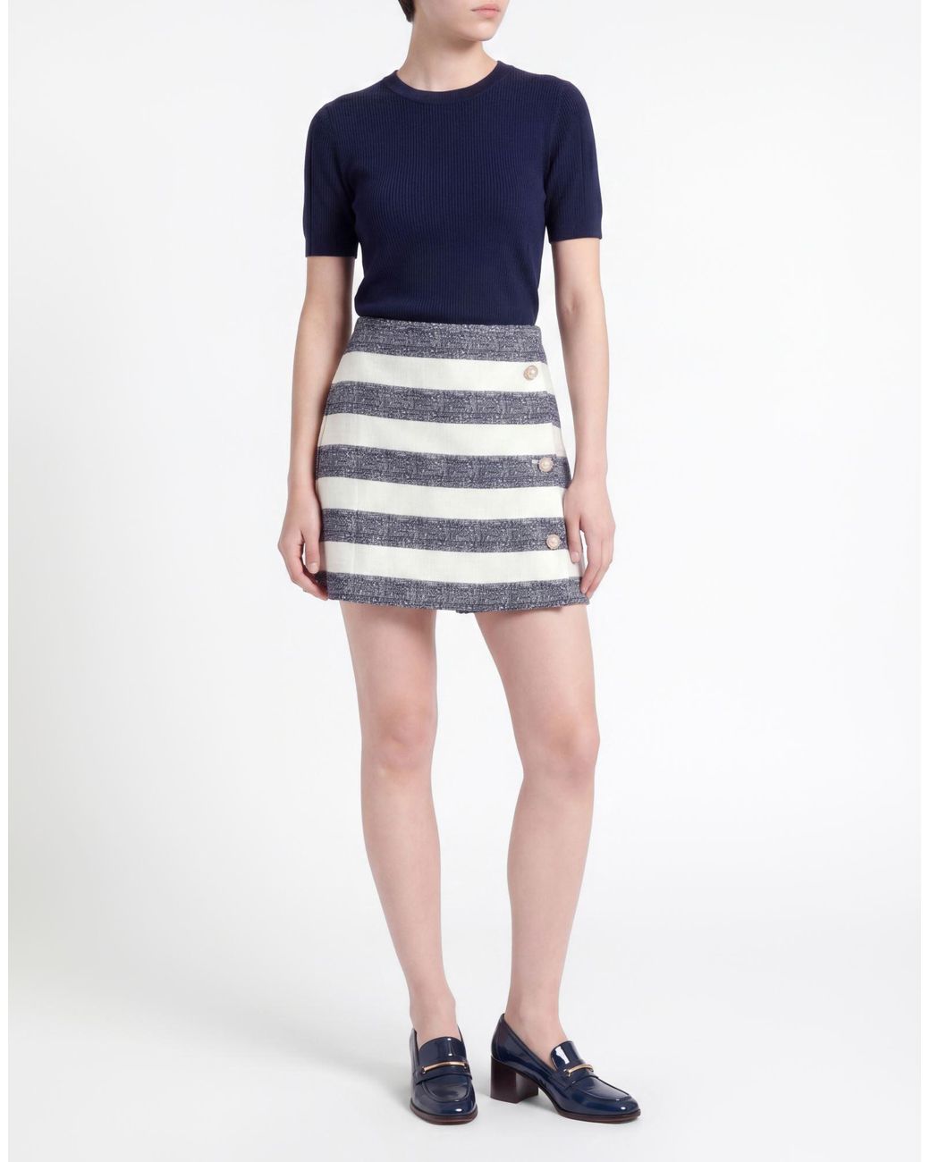 Kate Spade Blue Mini Skirt