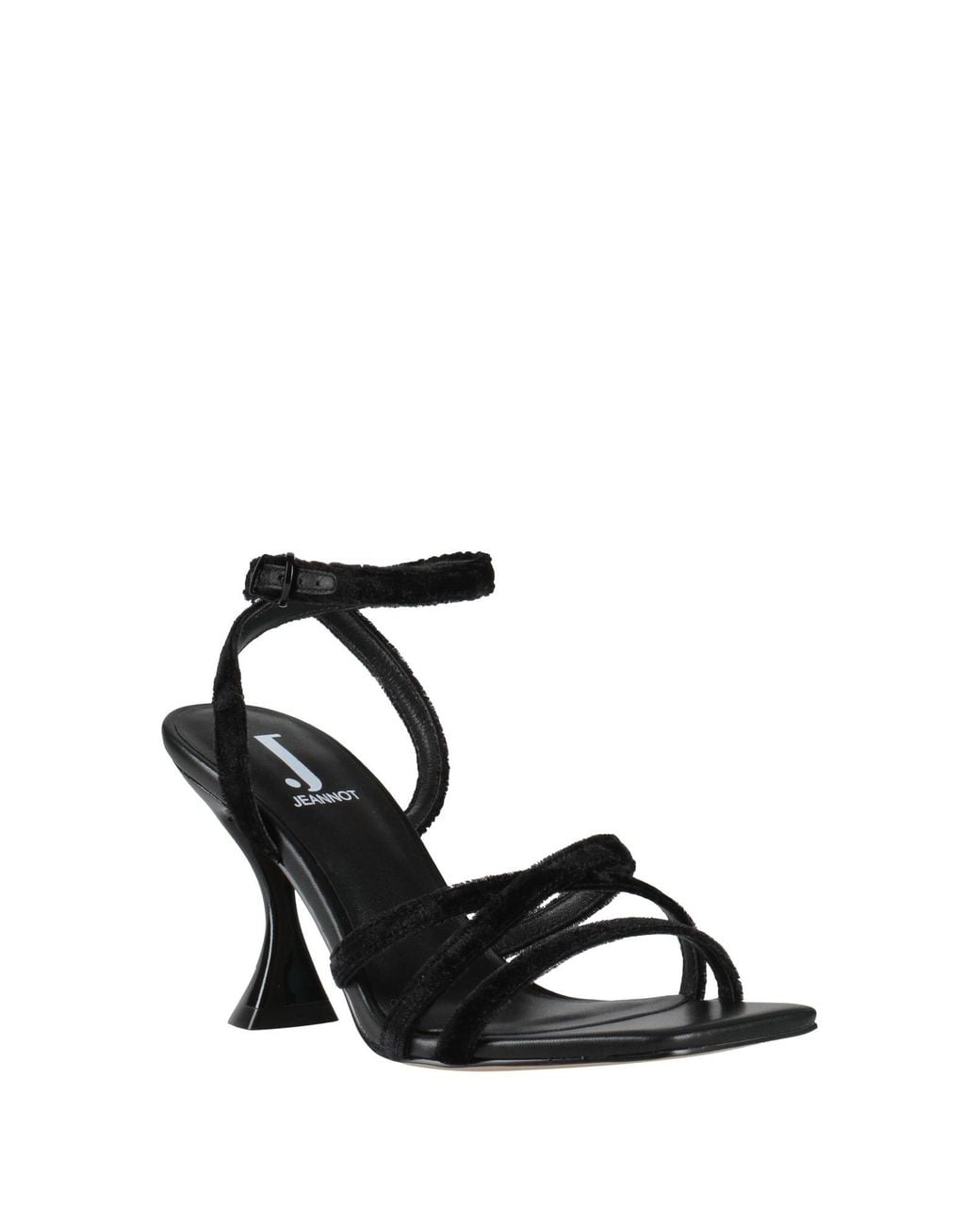 Jeannot Black Sandals