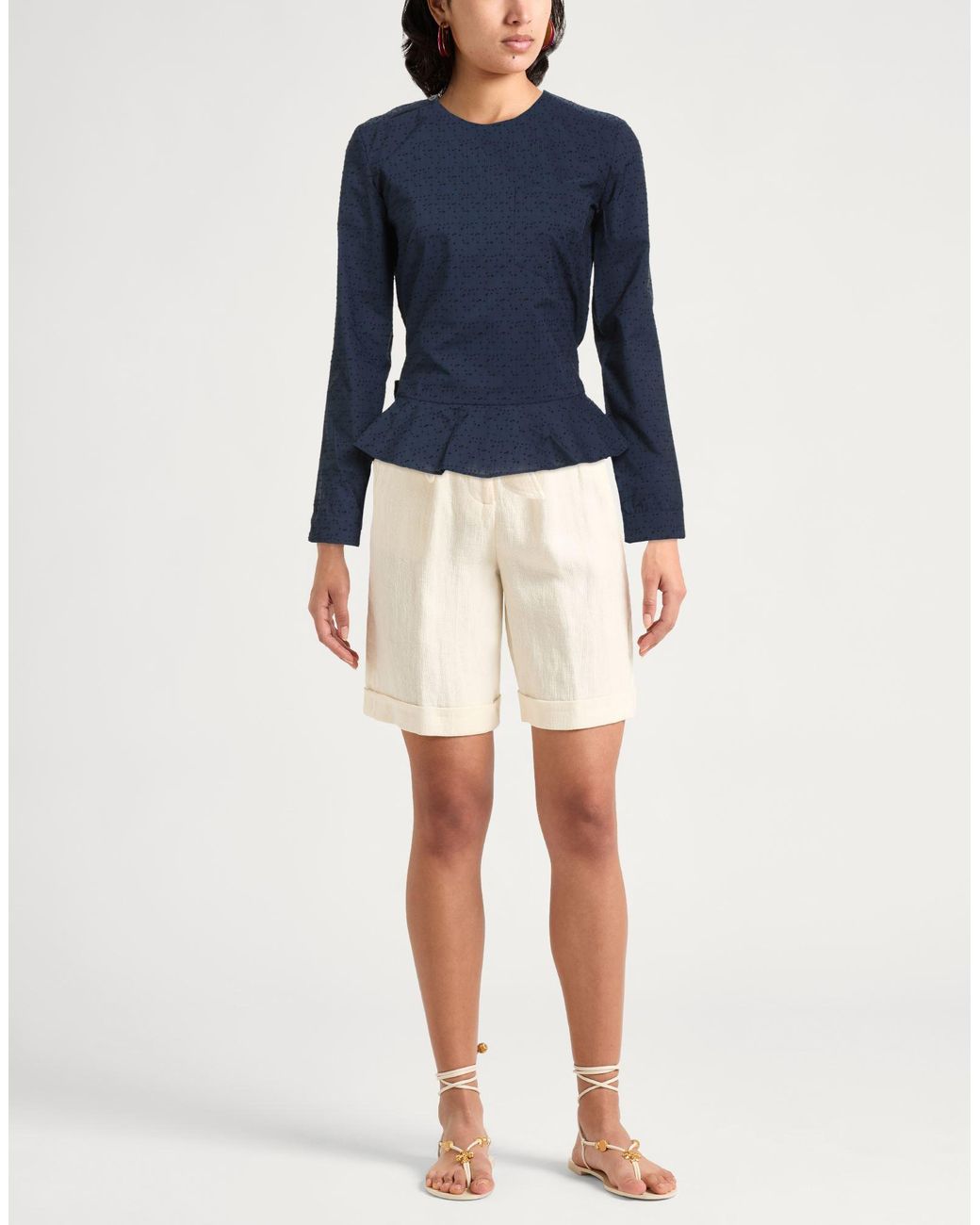 Maison Kitsuné Blue Tops
