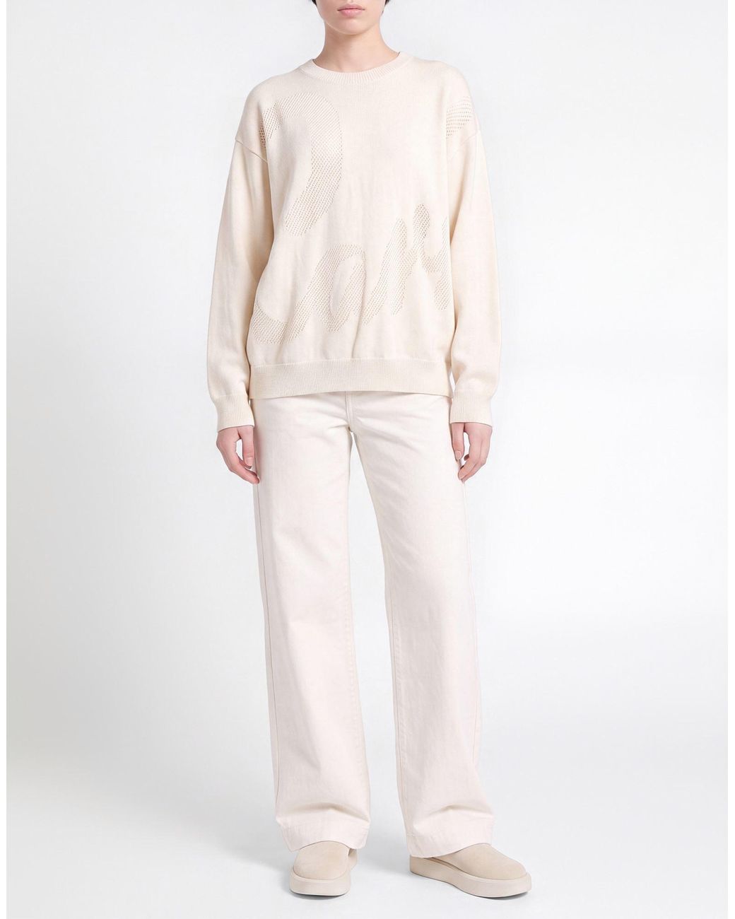 Carhartt White Cream Sweater Cotton