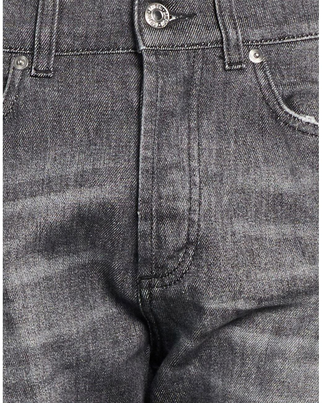 Grifoni Gray Jeans Cotton, Elastane for men