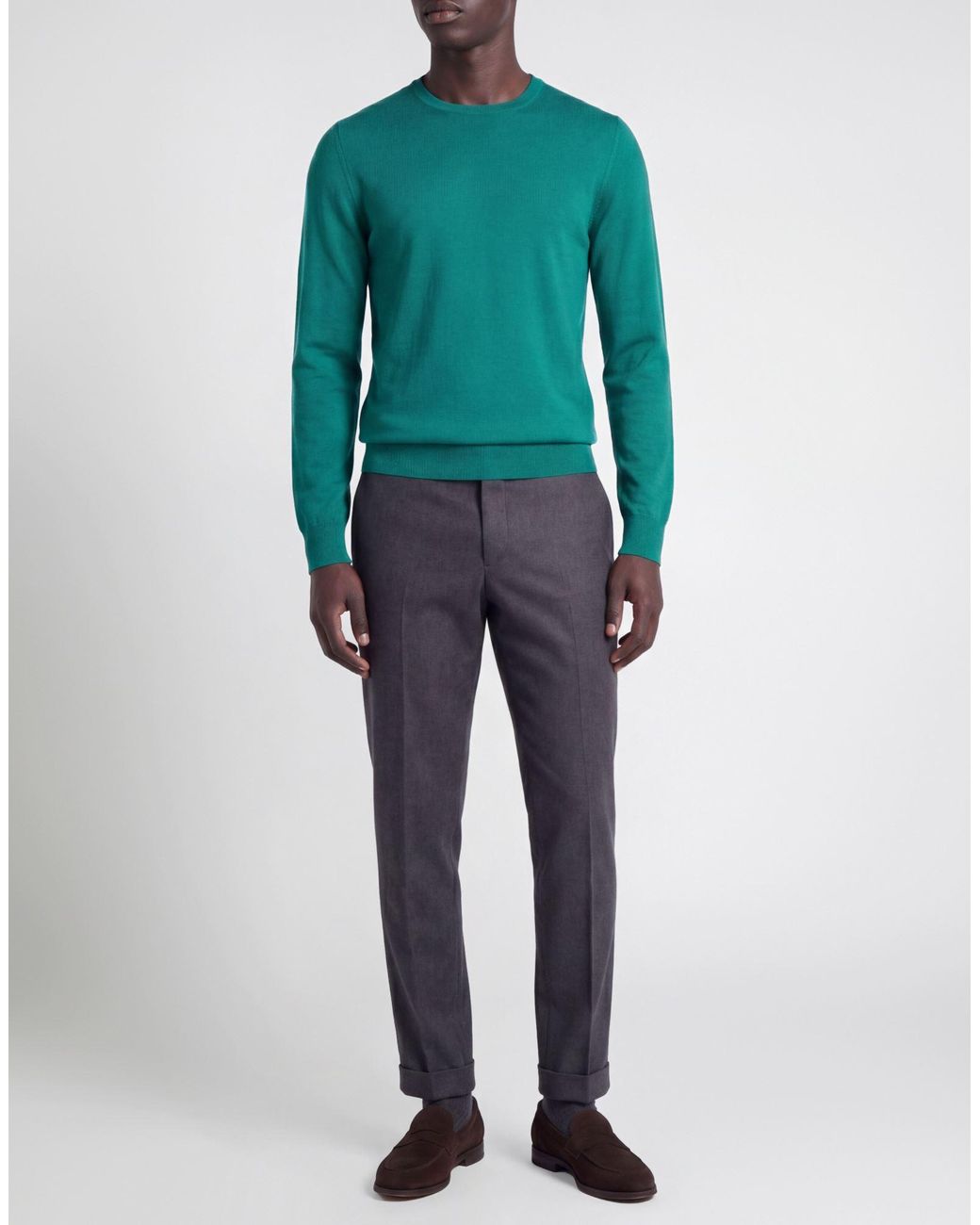 Drumohr Green Jumper for men