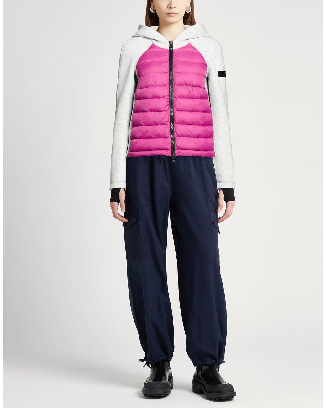 Peuterey Pink Mauve Puffer Polyamide, Polyester, Viscose