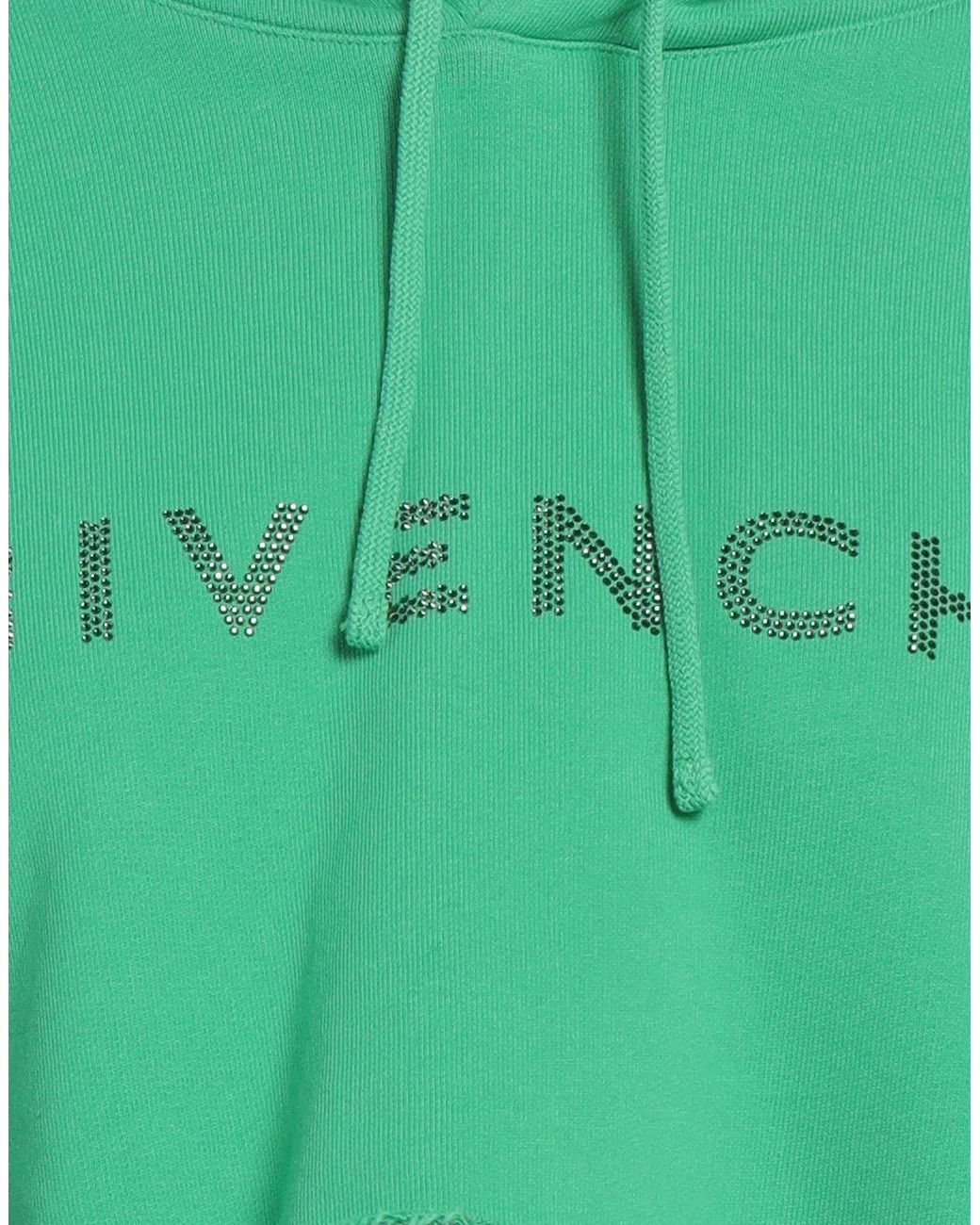 Givenchy Green Sweatshirt Cotton