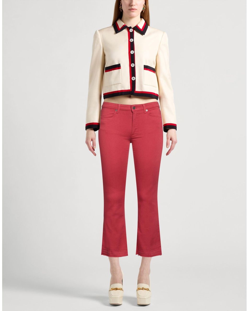 Dondup Red Jeans