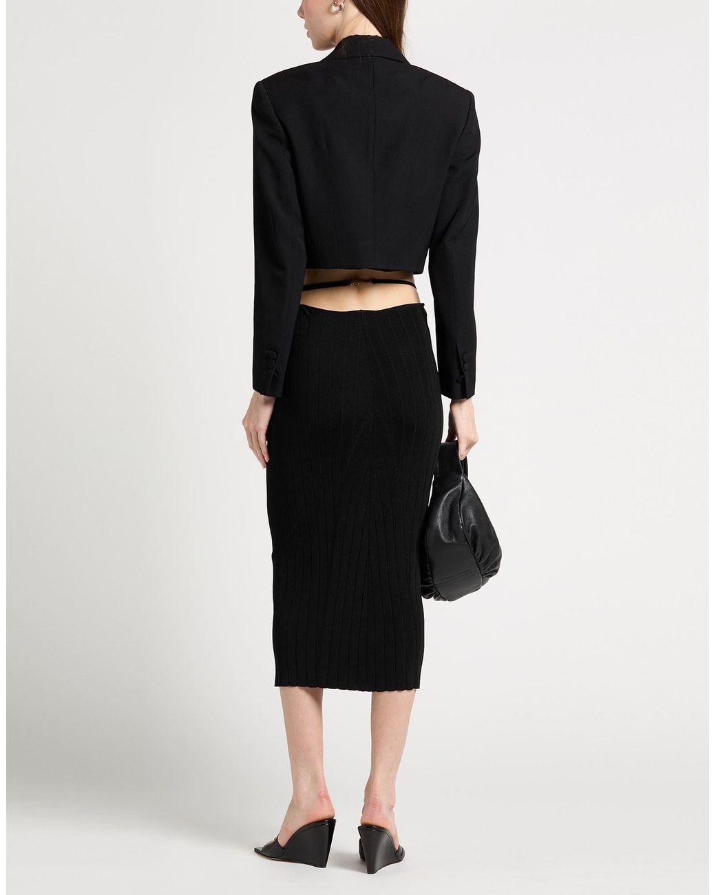 DSquared² Black Blazer Virgin Wool