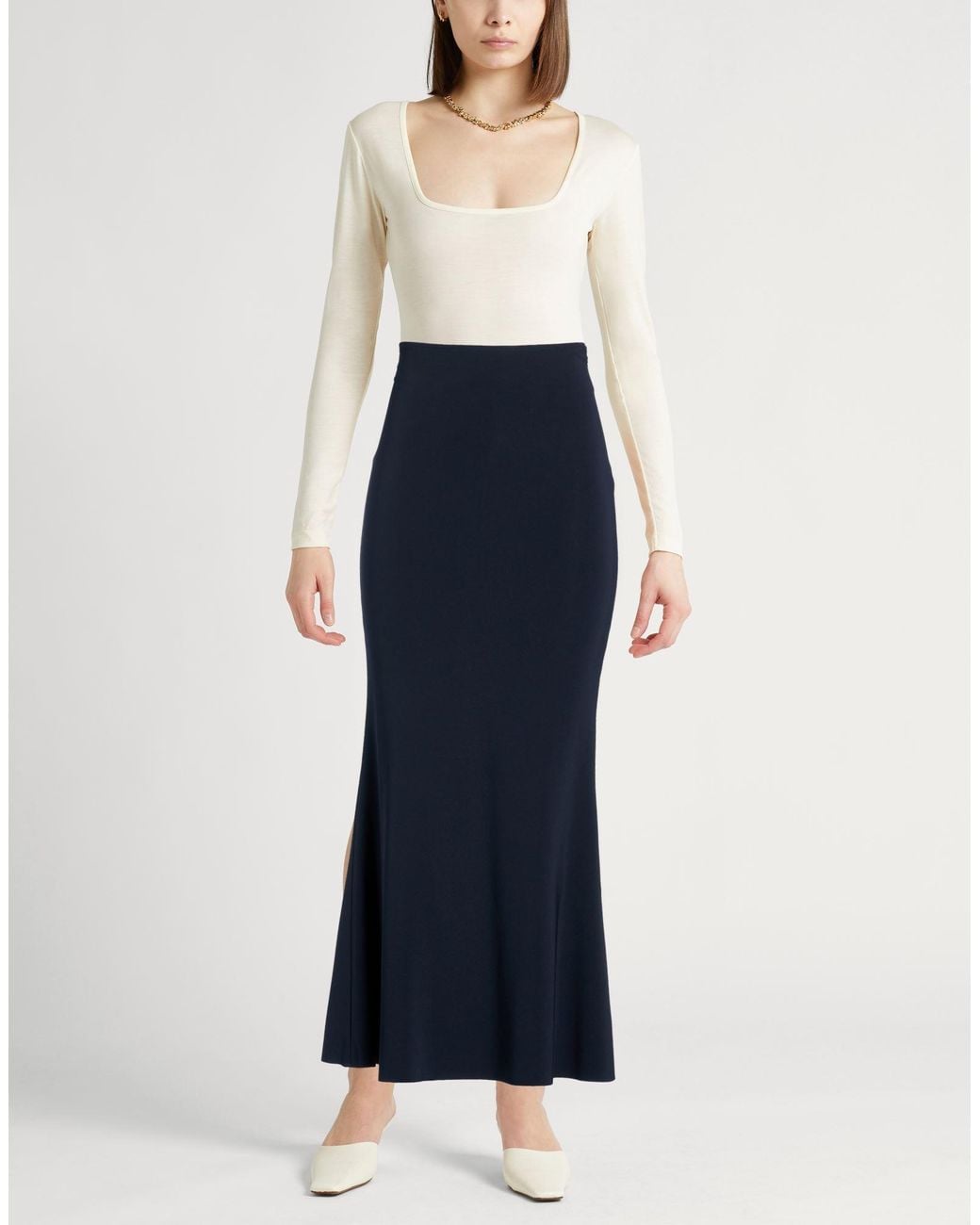 Dorothee Schumacher Blue Maxi Skirts