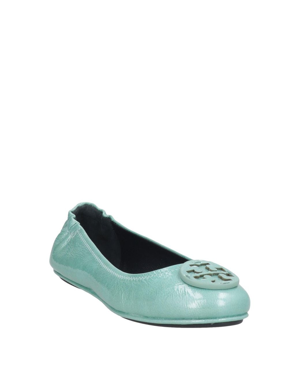 Tory Burch Green Ballet Flats