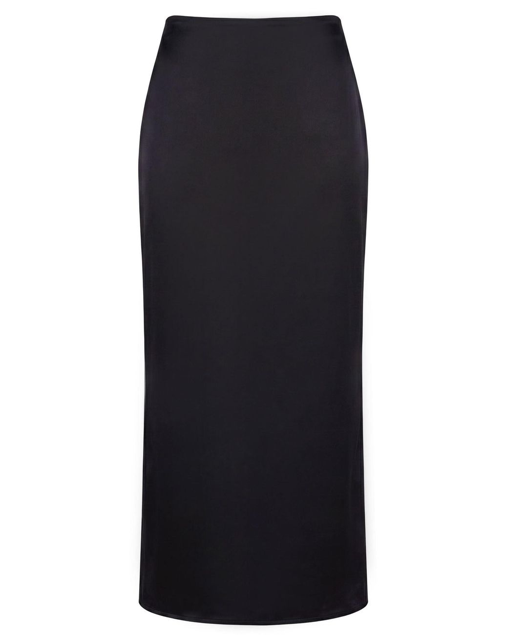 MEIMEIJ Black Midi Skirt Viscose, Polyester