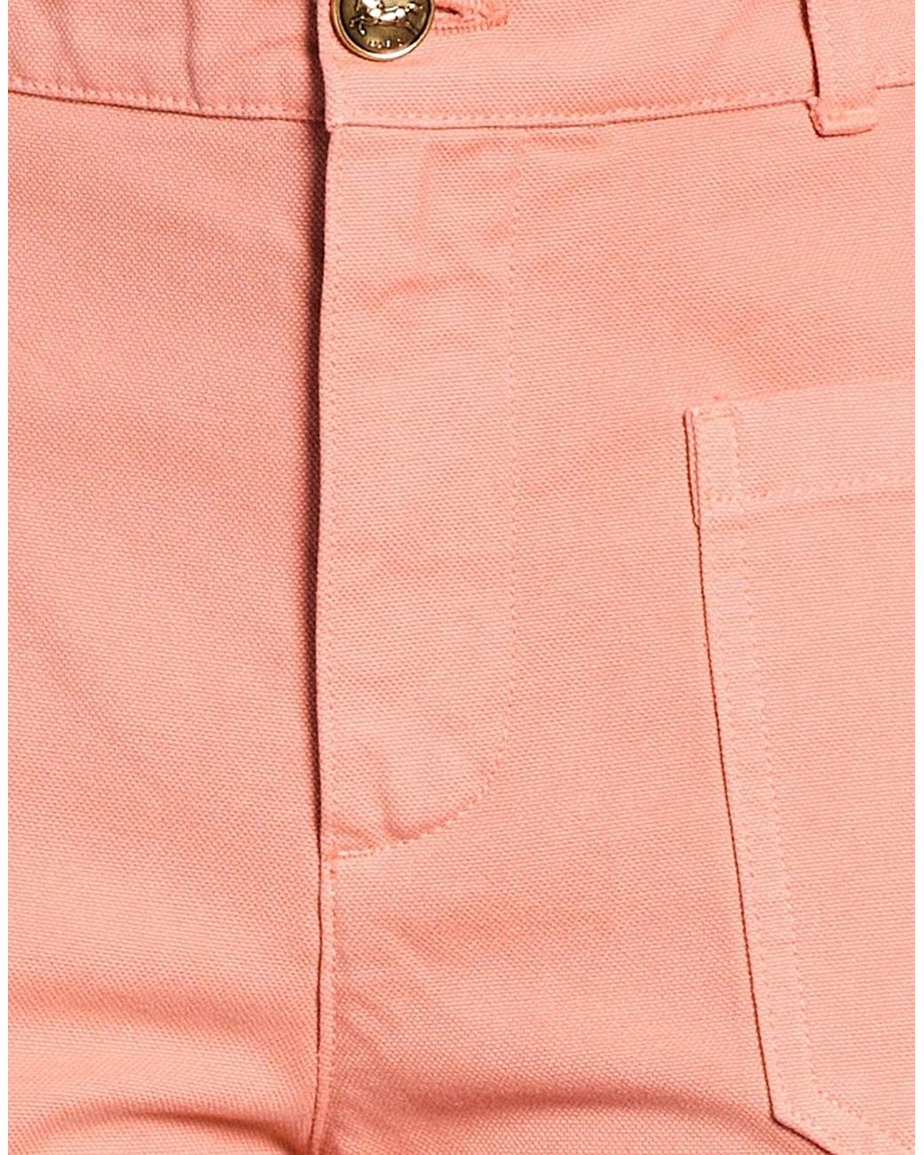 Chloé Pink Pants Cotton