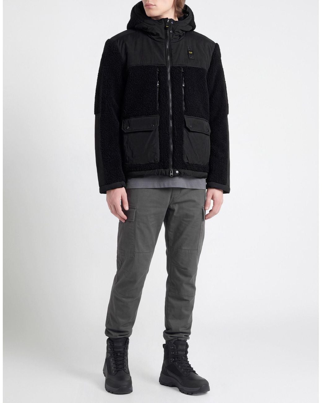 Shearling & Teddy di Blauer in Black da Uomo