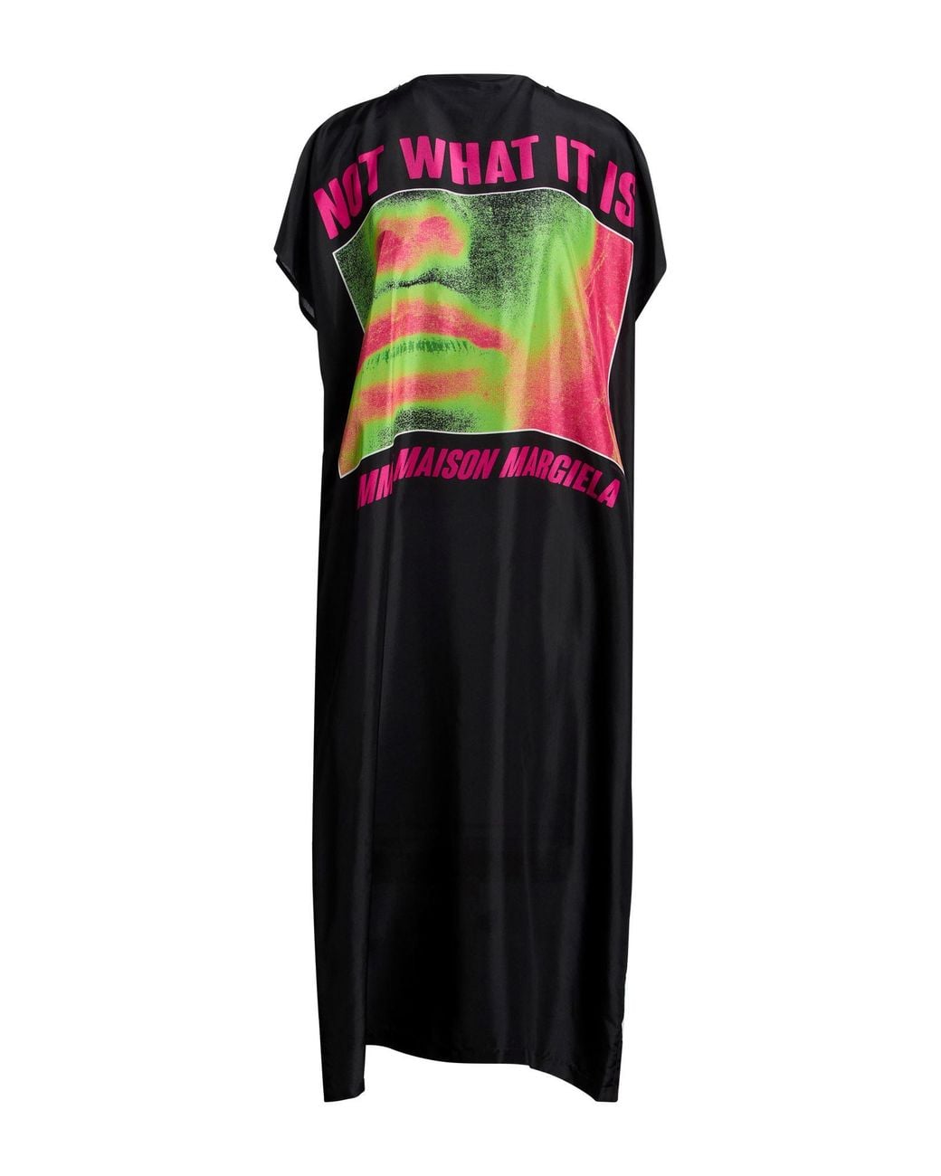 MM6 by Maison Margiela Black Midi Dress