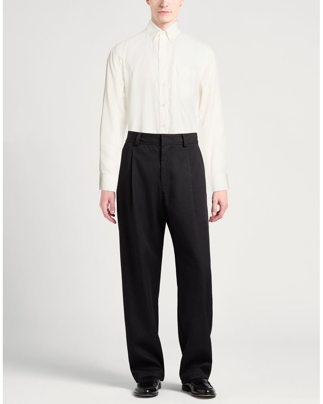 Tom Ford White Shirt Lyocell, Silk for men