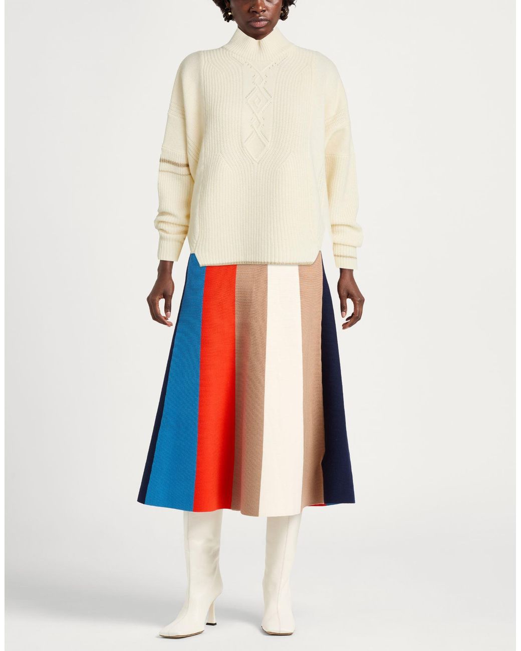 High White Turtlenecks