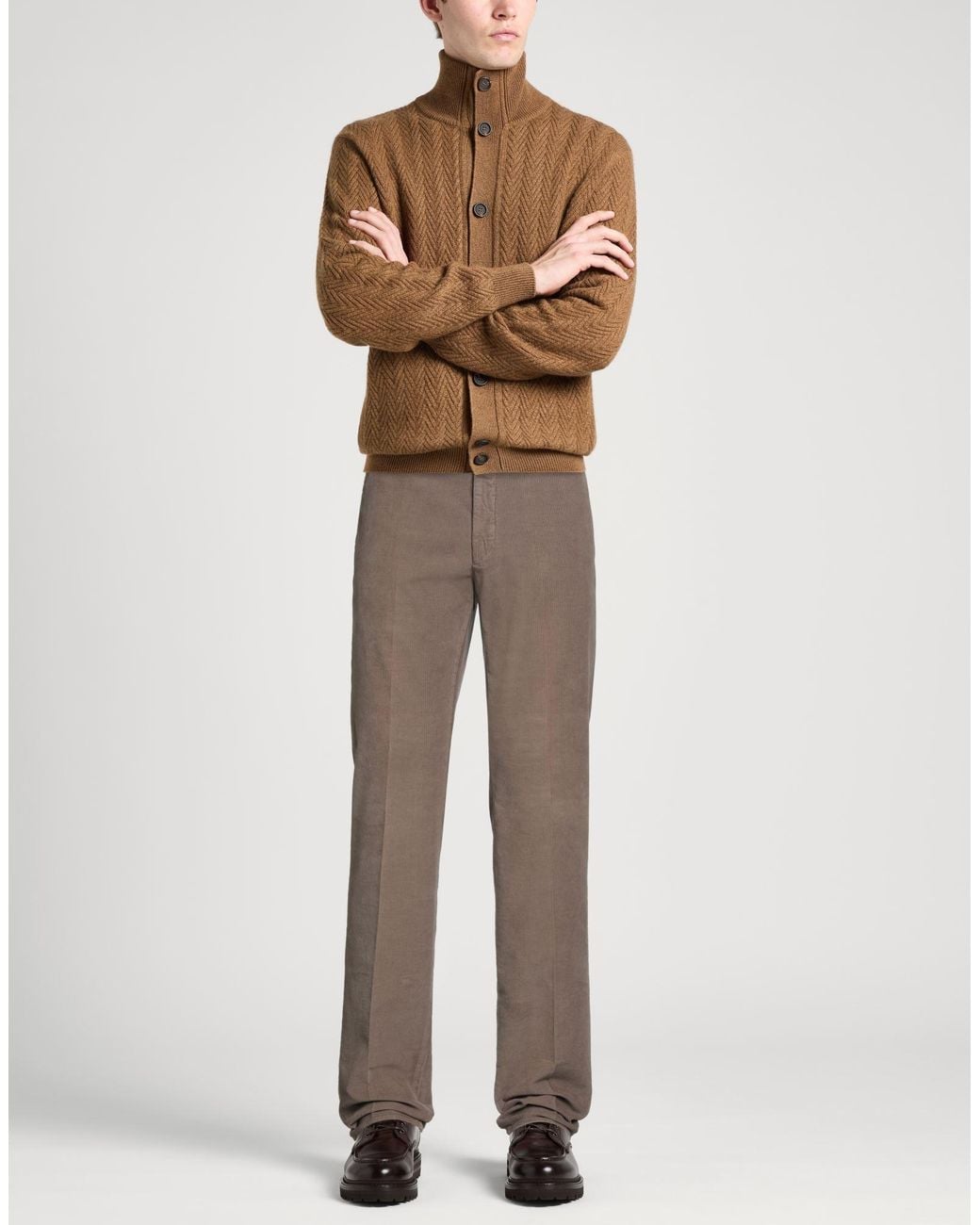 Incotex Gray Trouser for men