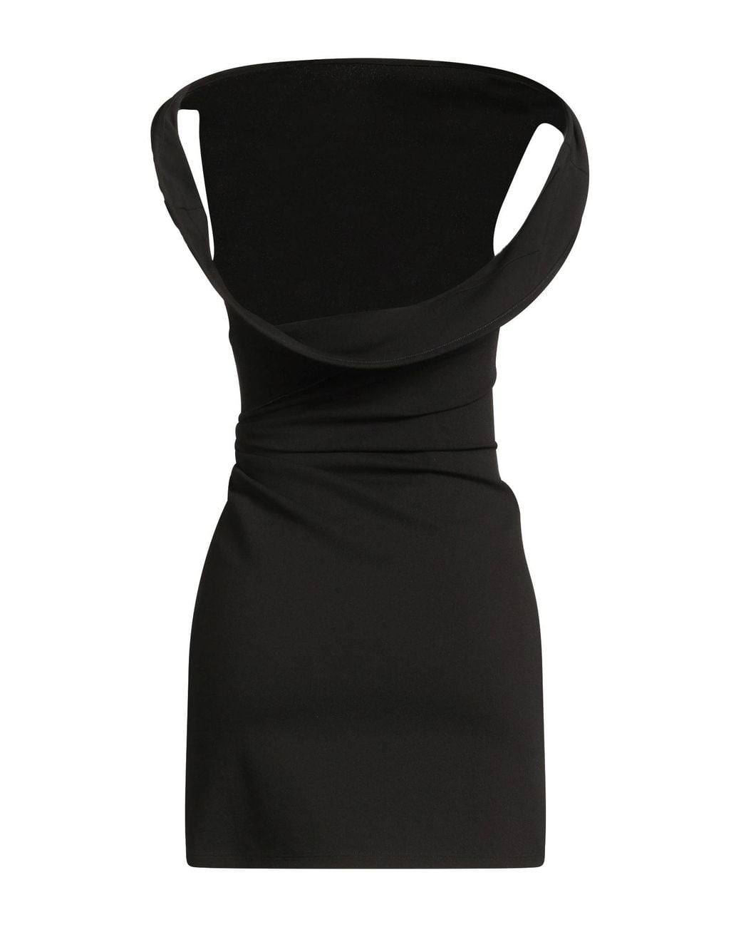 Jacquemus Black La Casa Mini Dress Viscose, Polyamide, Elastane