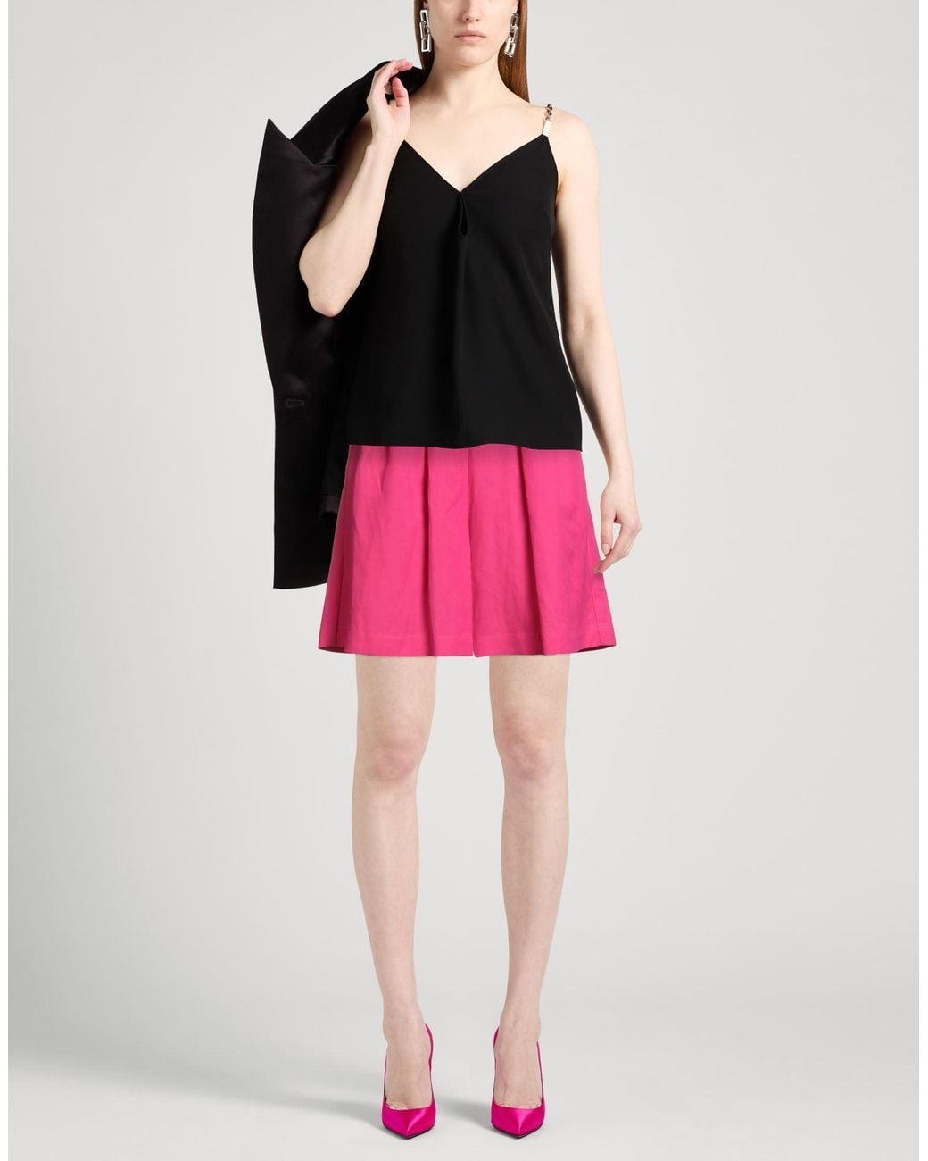 Liviana Conti Pink Shorts & Bermuda Shorts