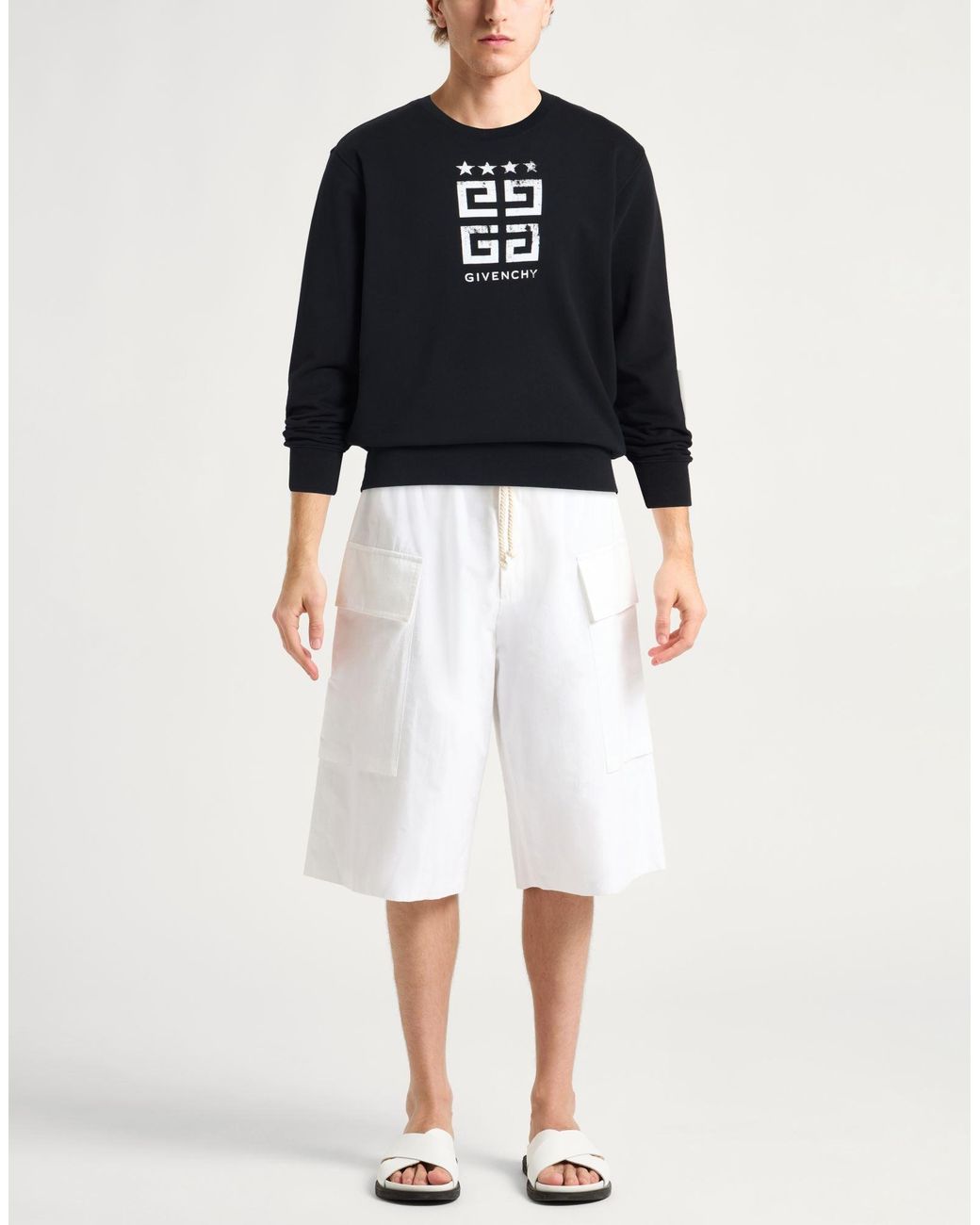 Givenchy Blue Sweatshirt Cotton for men