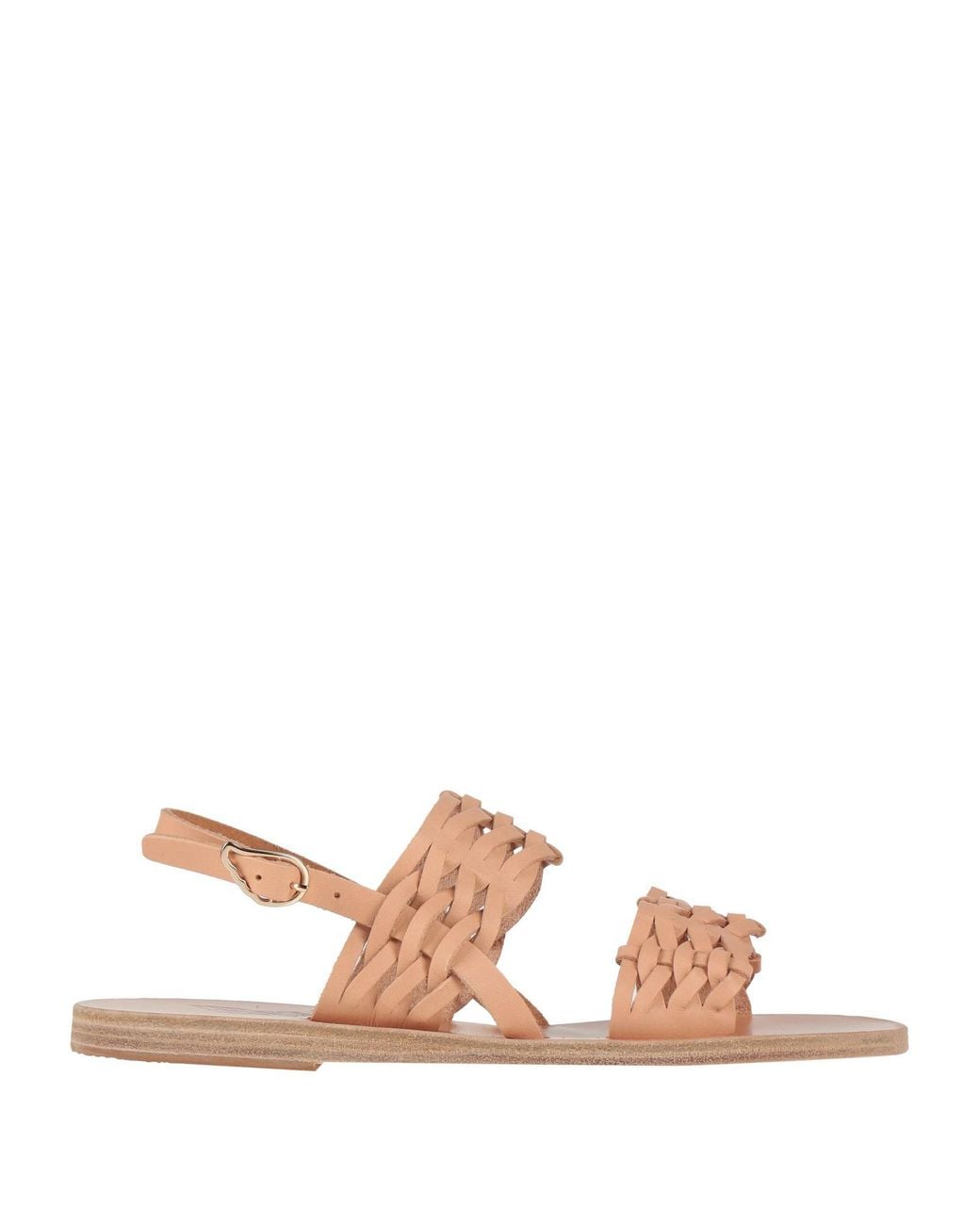 Ancient Greek Sandals Pink Sandals Leather
