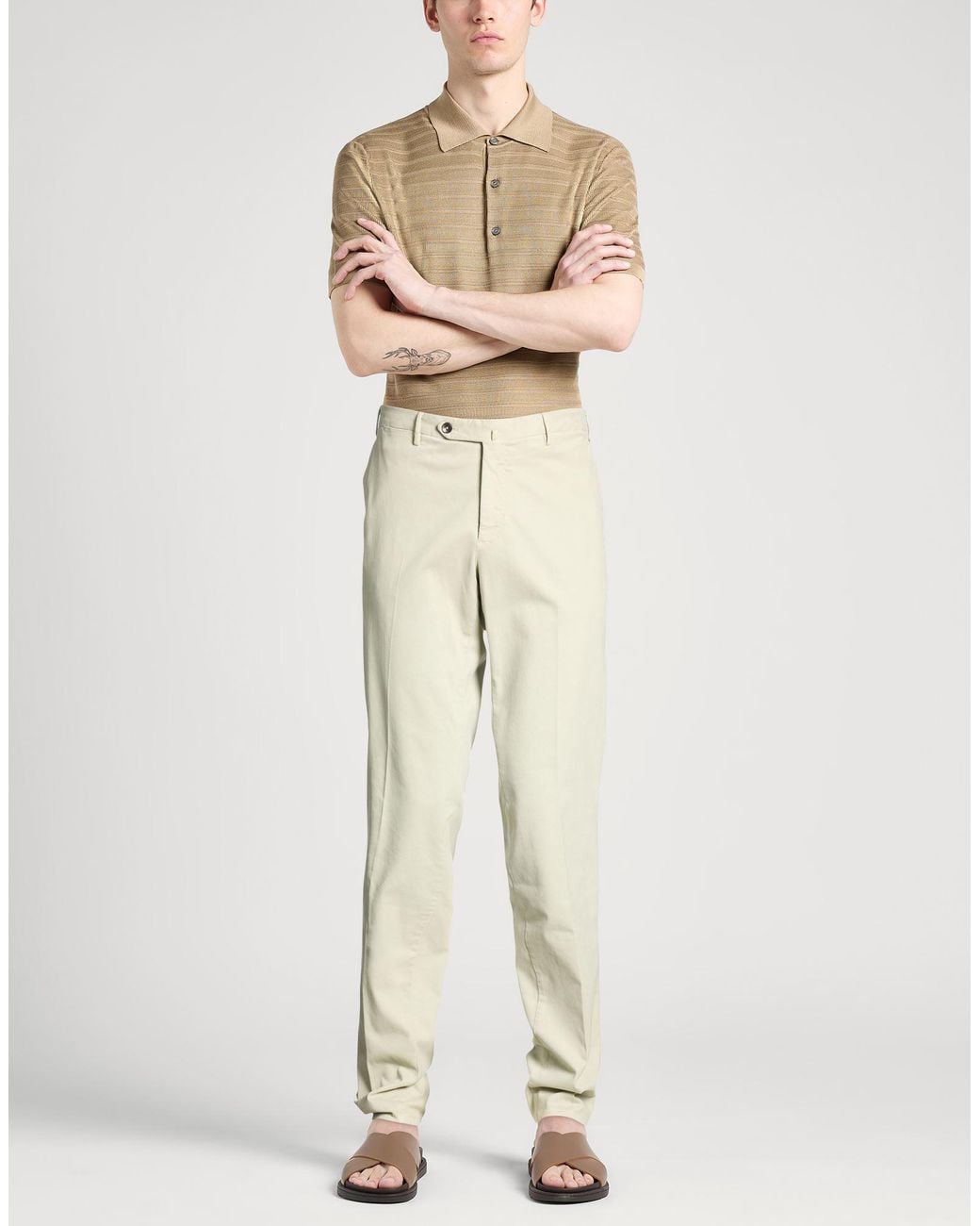 PT Torino Natural Pants for men