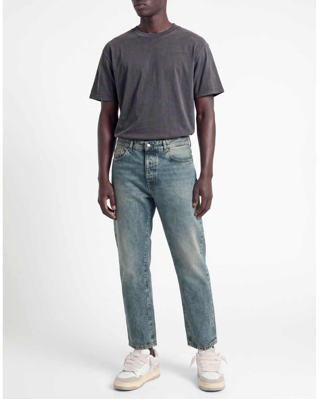 ICON DENIM Blue Jeans Cotton for men