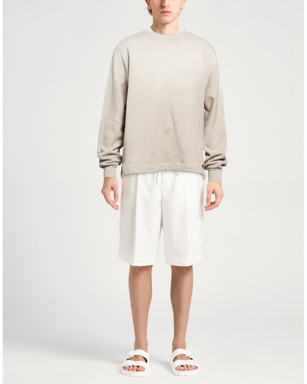 Represent White Light Sweatshirt Cotton for men