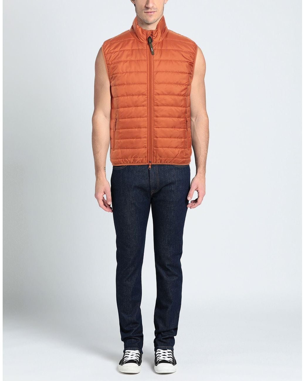 Aspesi Orange Down Jacket for men