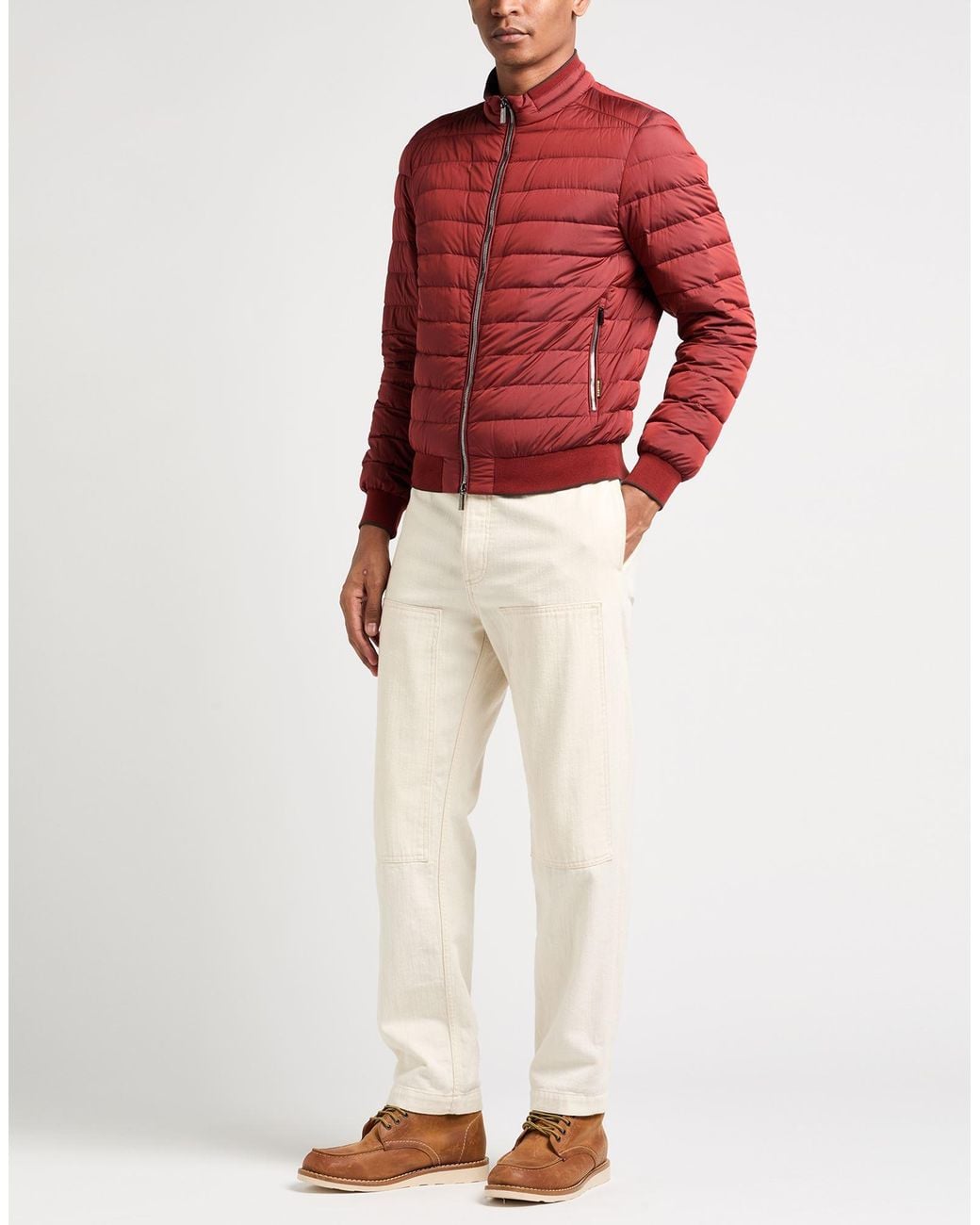 Moorer Red Puffer for men