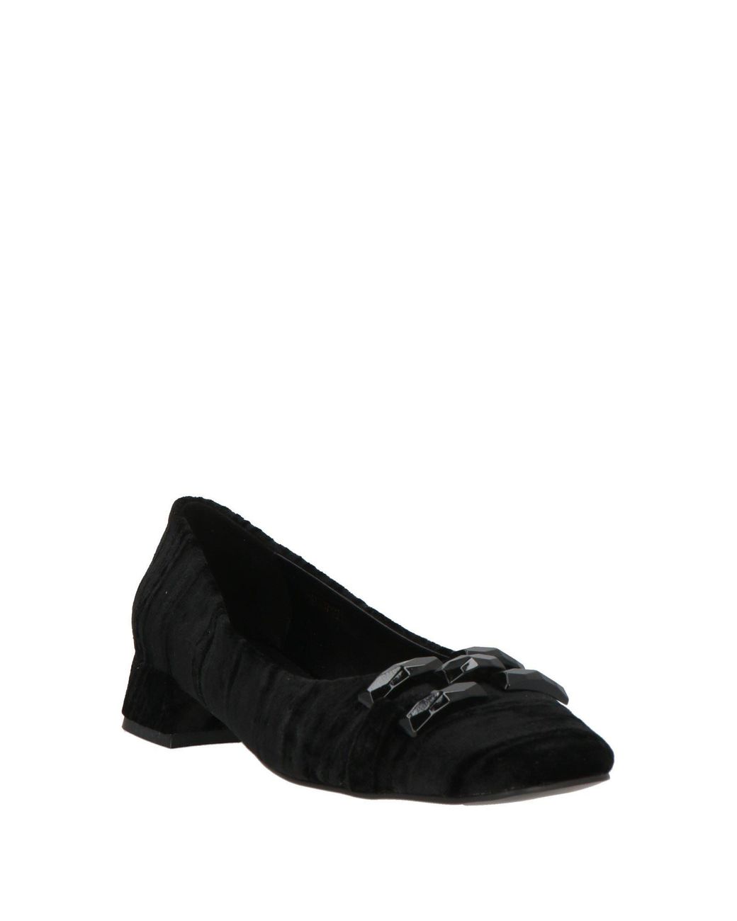 Luciano Barachini Black Pumps Textile Fibers