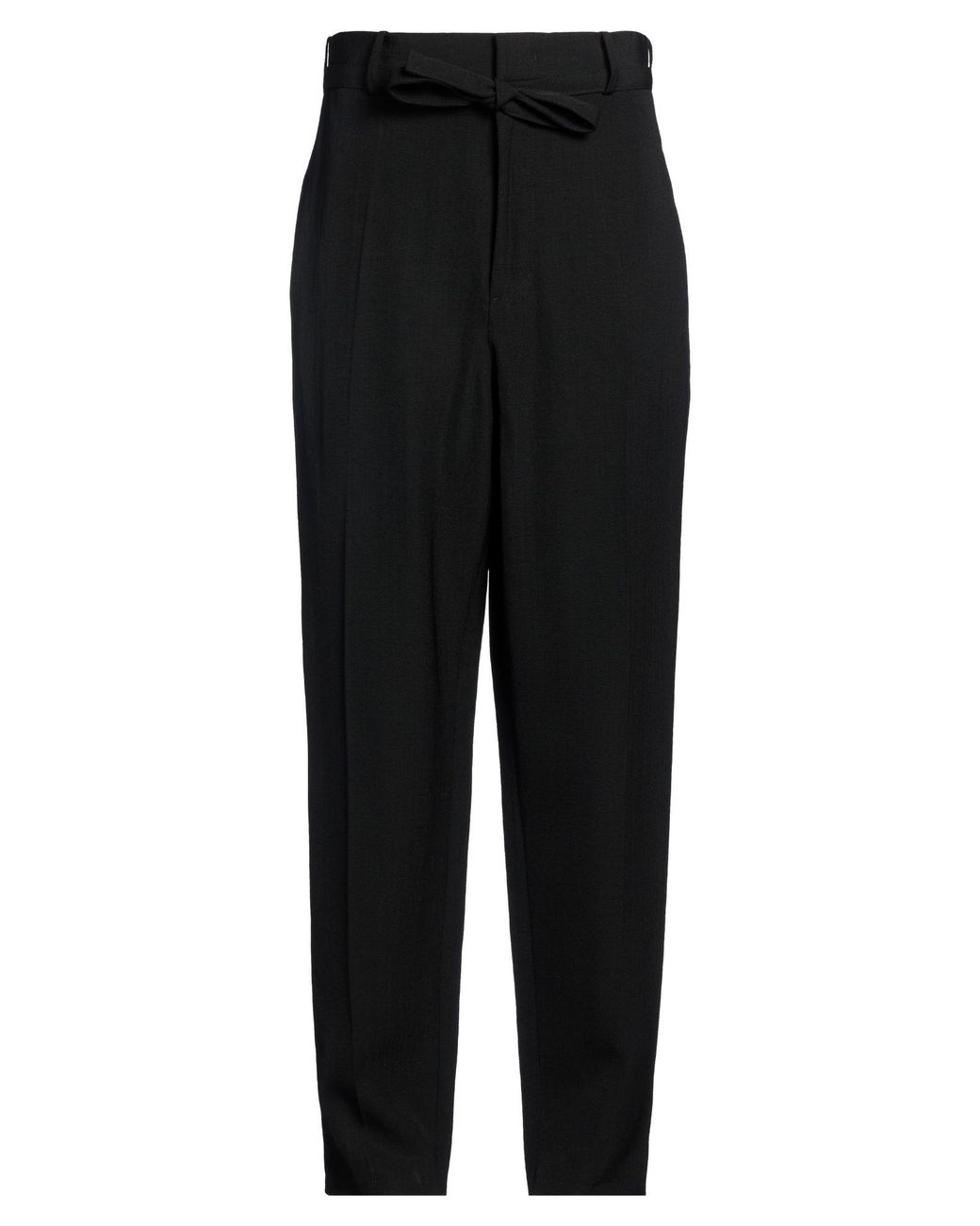 Jil Sander Black Pants Viscose, Silk for men